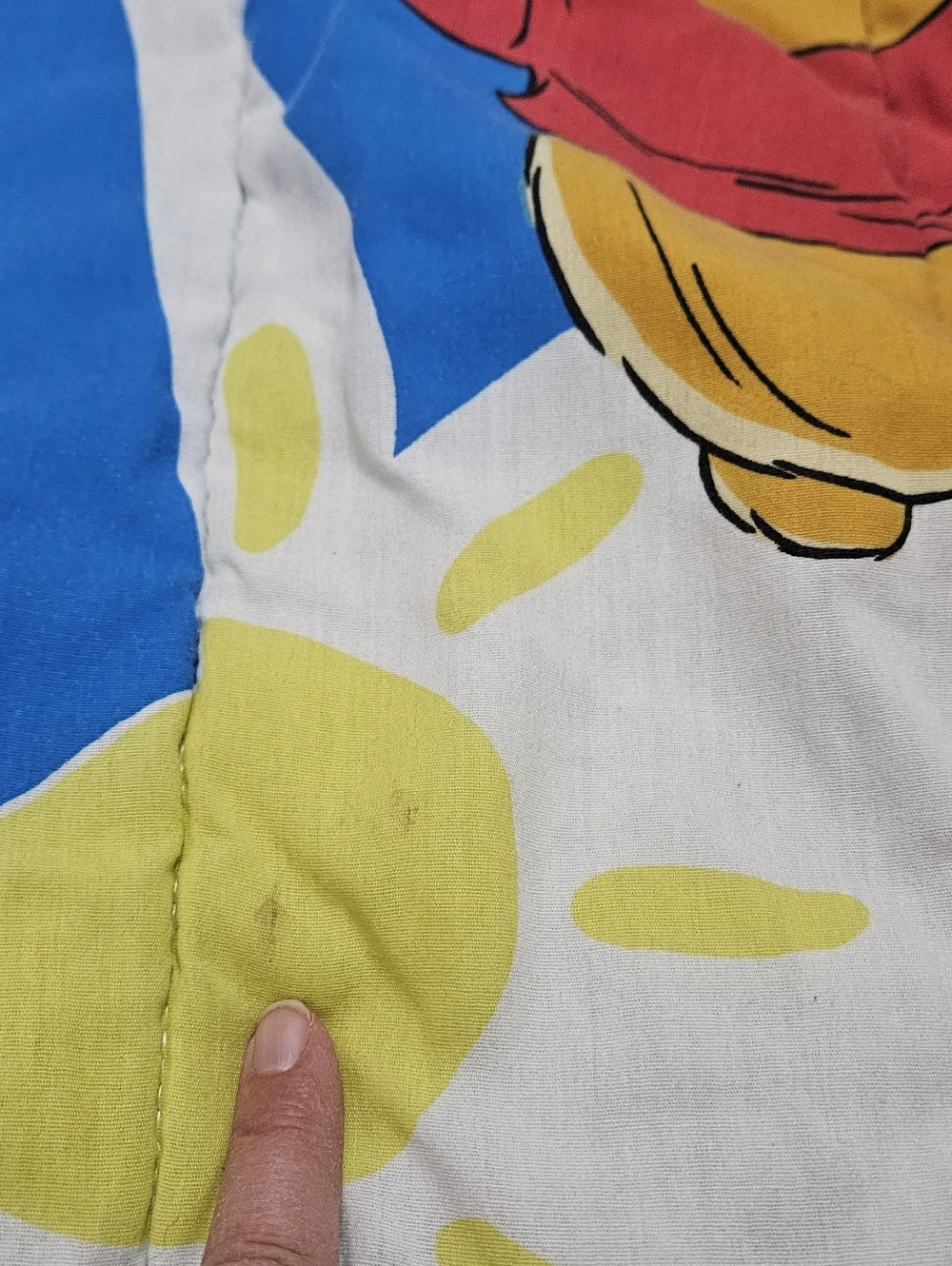Vintage 90s Disney Winnie The Pooh Piglet Reversible Twin Comforter + Sheet Set